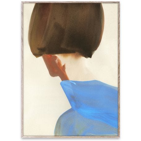 The Blue Cape 30 x 40cm