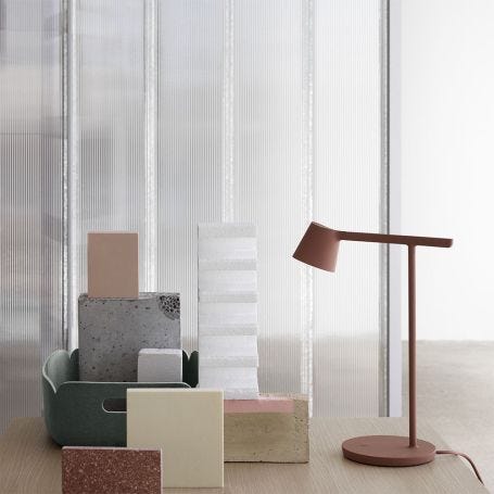 Tip LED Table Lamp Copper Brown