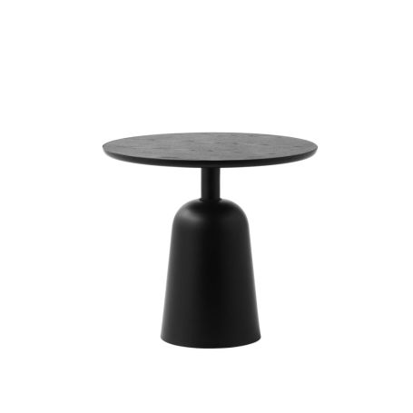Turn Side Table Black Top