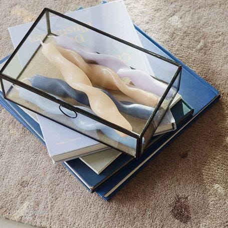 Twist Candles Set of 2