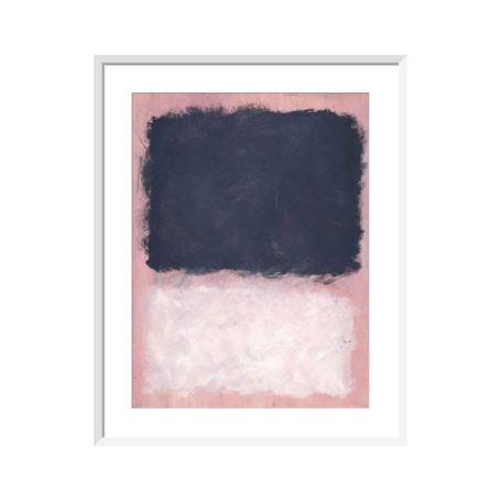 Untitled, 1967 in Pink and Navy by Mark Rothko