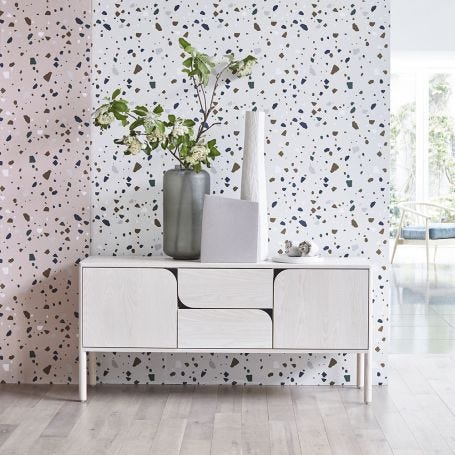 Verso Sideboard Large Whitened Ash