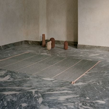 Vision Walk Rug Grey/Rose