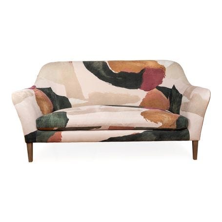 Wallis 3 Seater Sofa Smart Luxe Velvet Aura
