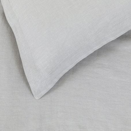 Washed Linen Grey Bed Linen