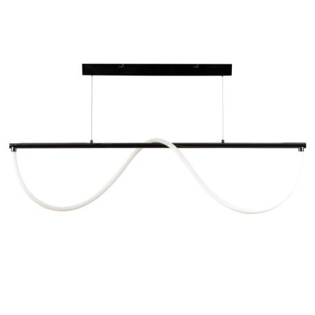 Wave LED Long Pendant Light