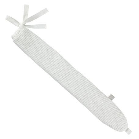Long Hot Water Bottle, Waffle White