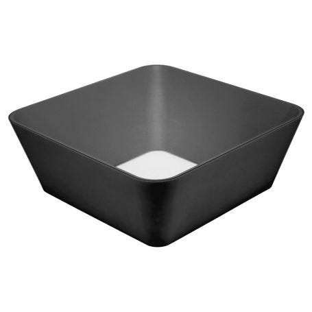 Zero In Coffee Table Black Transparent Glass