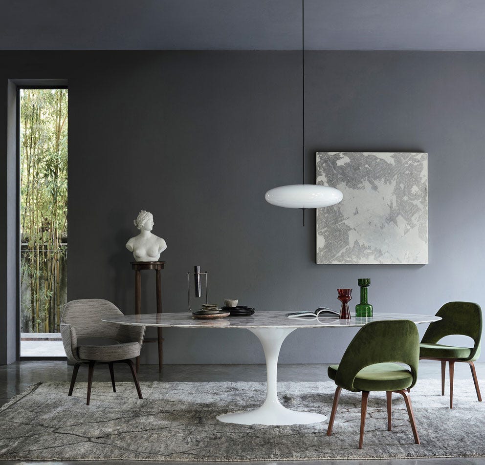 Knoll chairs dining sales