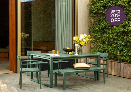 Up to 20% off Garden Furniture