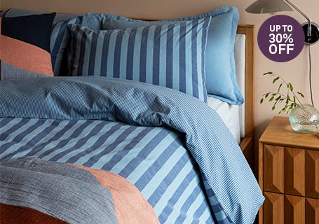 Up to 30% off Soft furnishings
