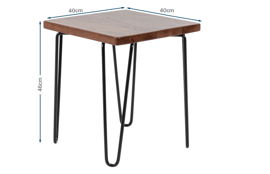 Brunel Stool Dark Wood Brunel Stool Dark Wood