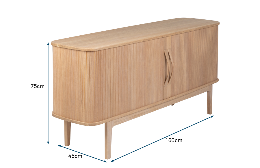 Glide Sideboard Oak Glide Sideboard Oak