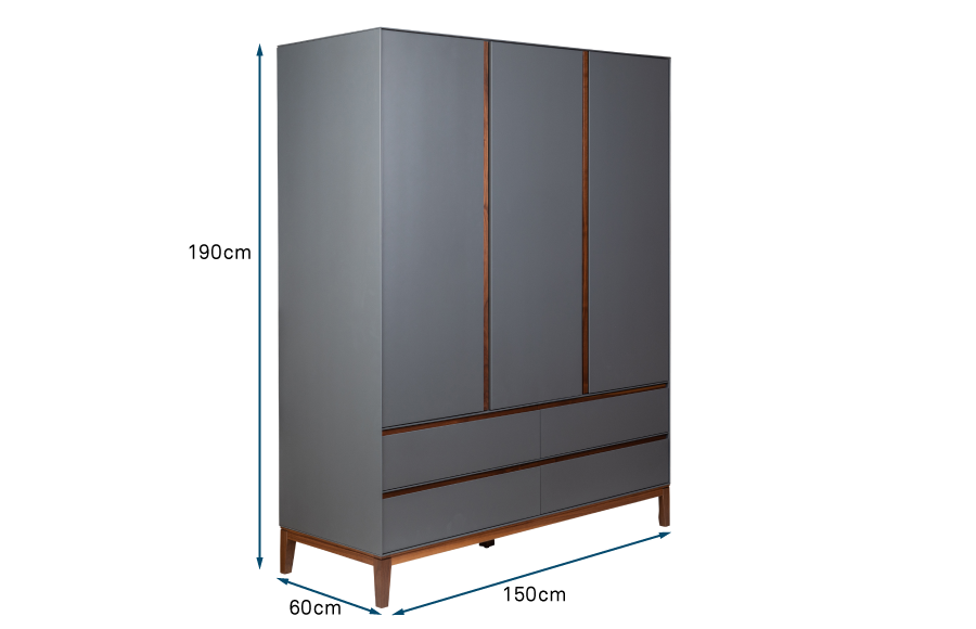 Lars Lars Triple Wardrobe Lars Triple Wardrobe