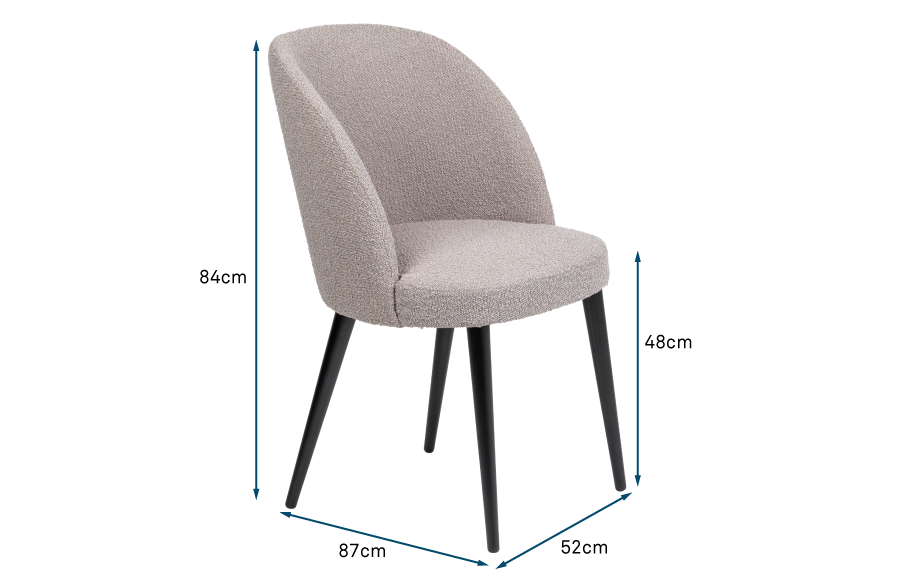 Austen Dining Chair Boucle