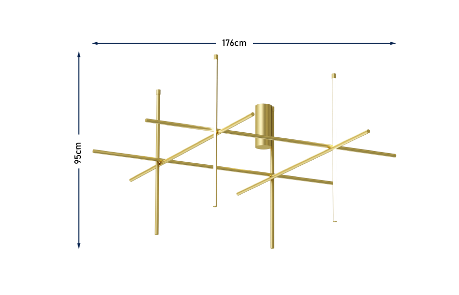 Coordinates C4 Pendant Champagne