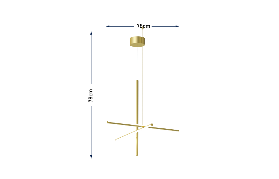 Coordinates S1 Pendant Champagne