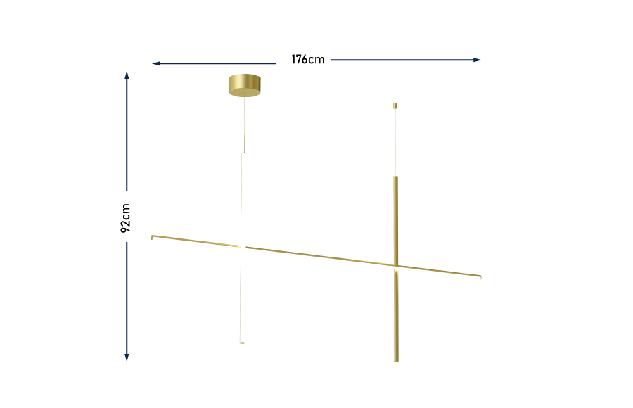 Coordinates S2 Pendant Champagne