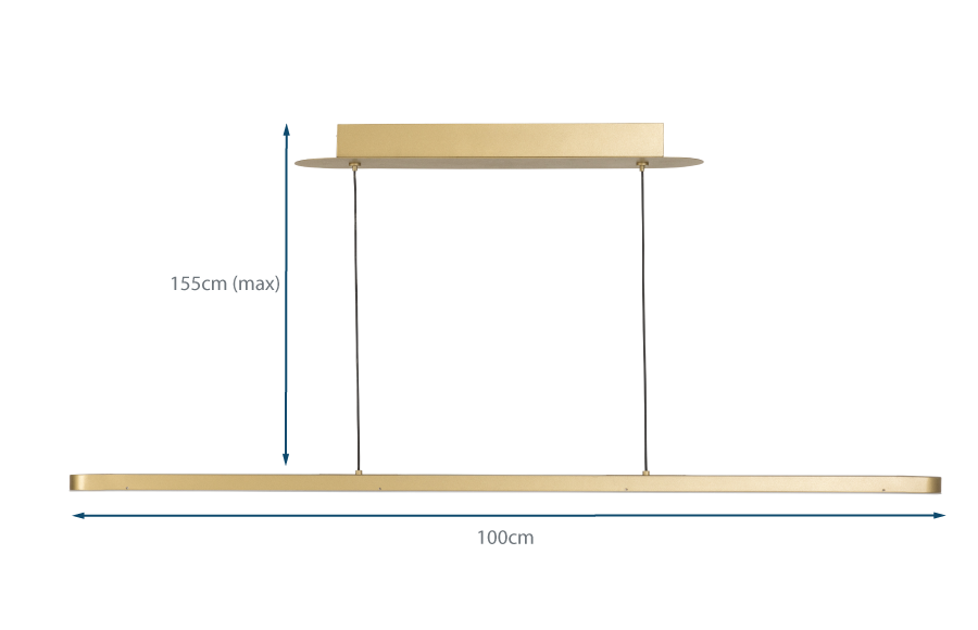 Linear LED Ceiling Pendant