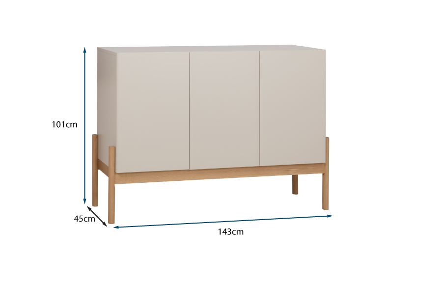 Cappo Highboard Mushroom Cappo Highboard Mushroom
