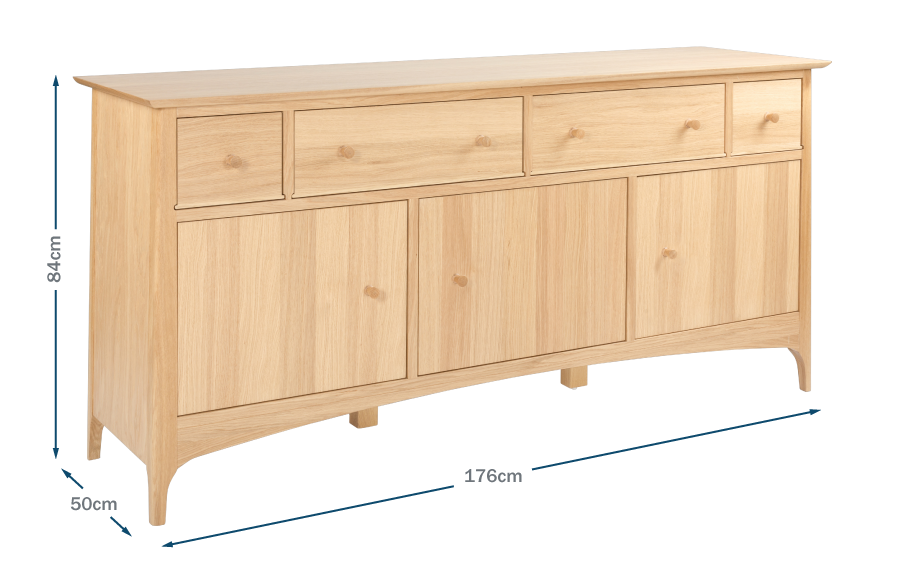 Blythe Large Sideboard Technical