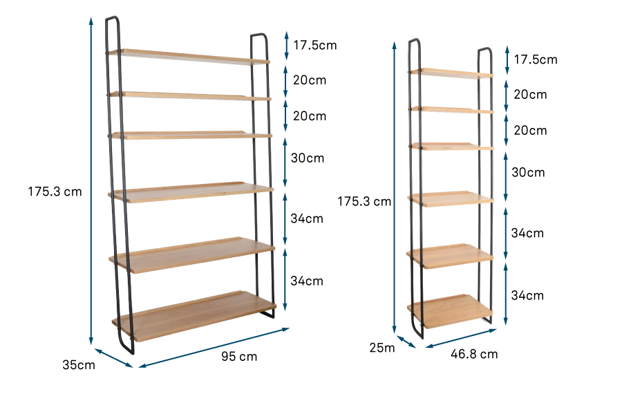 Heal s Brunel Lean To Shelves HEAL S HEAL S UK
