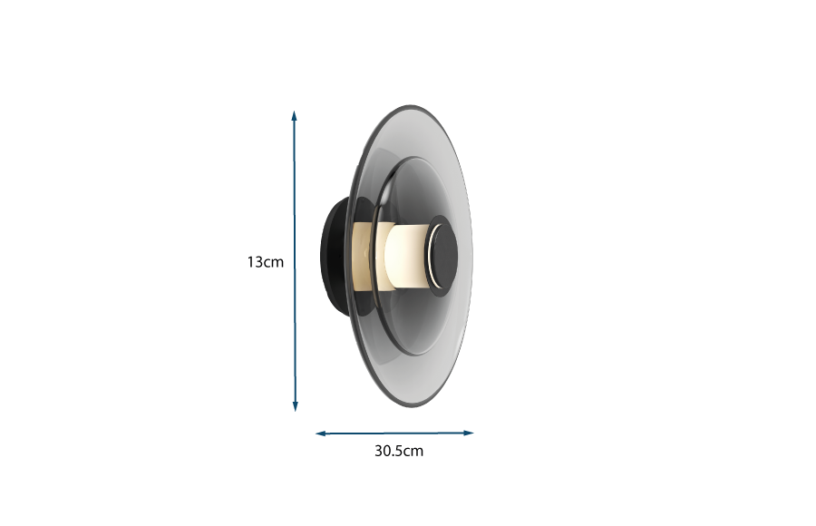 Luna Disc Wall Light