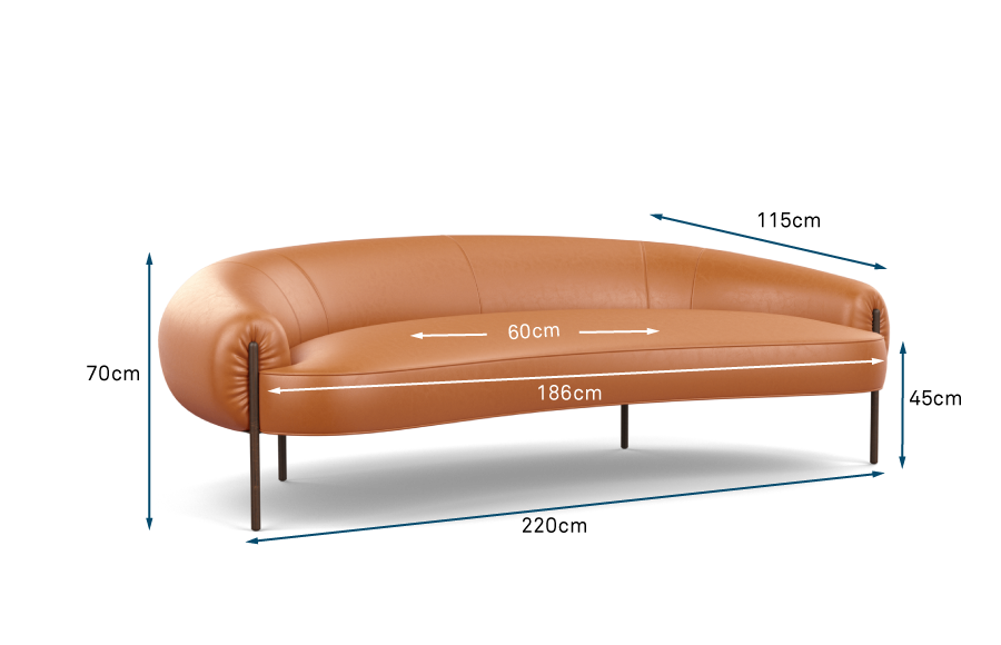 Isola 3 Seater Sofa Isola 3 Seater Sofa