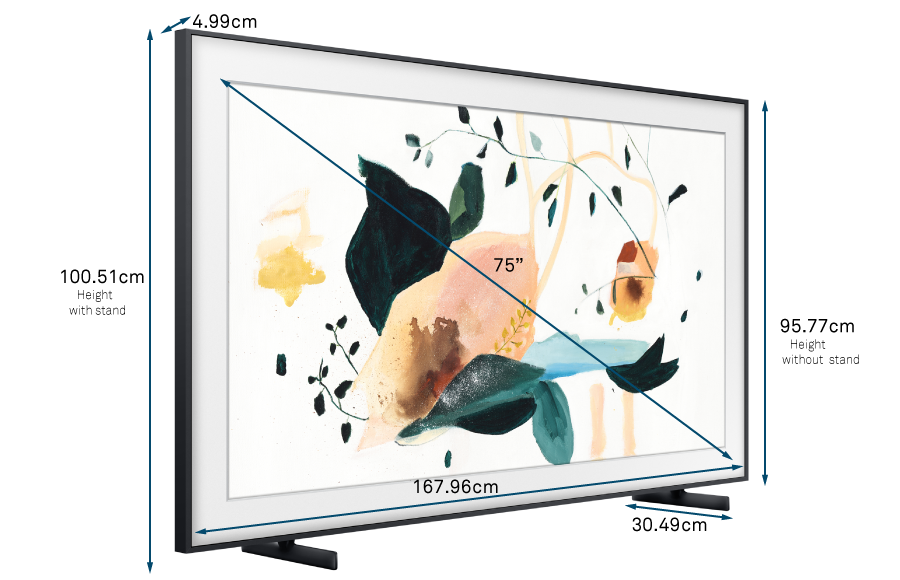 Samsung 2020 75 The Frame Art Mode QLED 4K HDR Smart TV