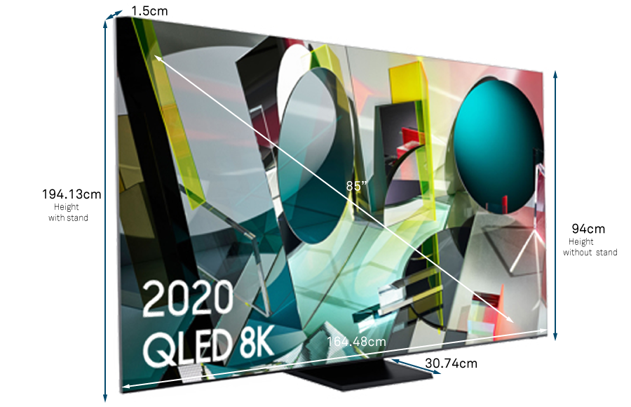 Samsung 2020 65 Q70T QLED 4K Quantum HDR Smart TV