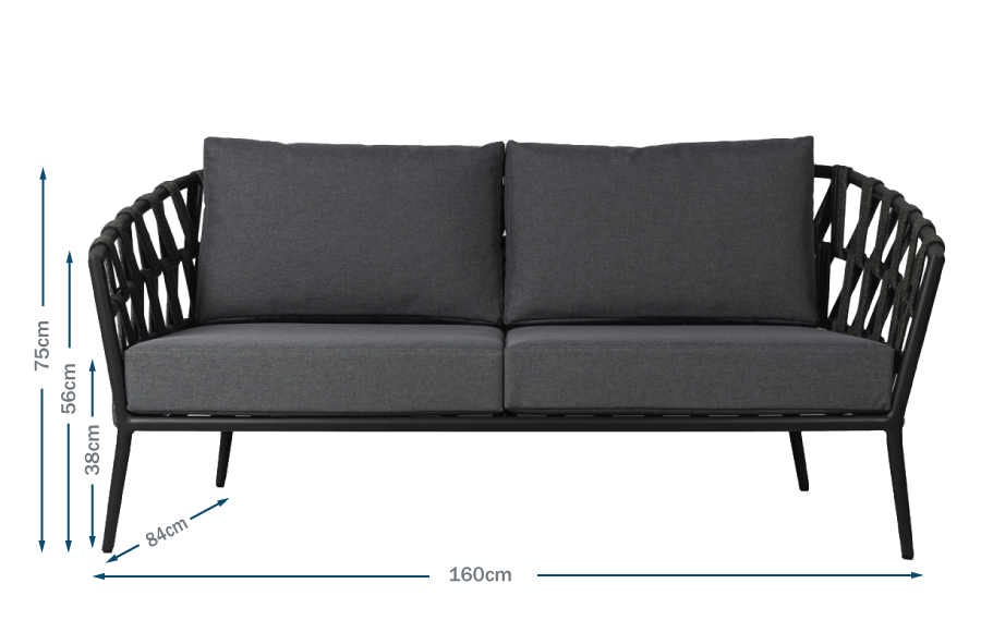 Leo 2 Seater Sofa Leo 2 Seater Sofa