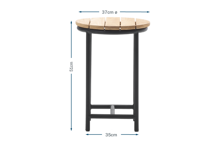 Wicked Round Side Table