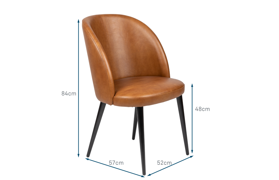 Austen Leather Dining Chair Austen Leather Dining Chair