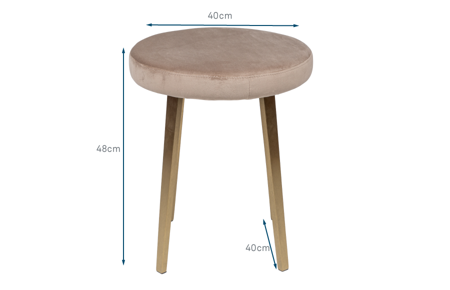 Dressing table shop stool height