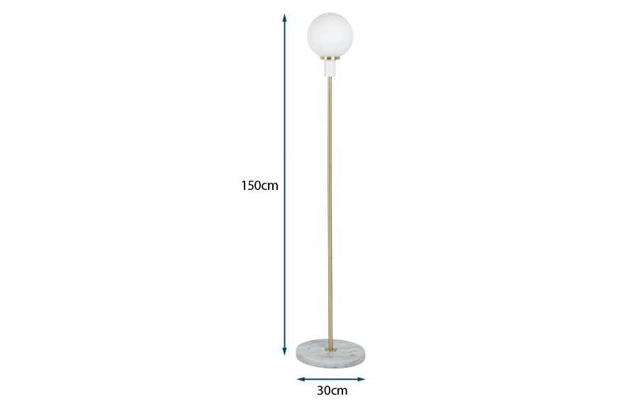 Globe Floor Lamp Globe Floor Lamp