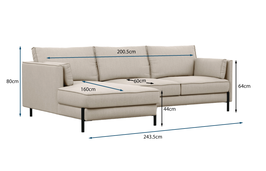 Tortona Left Hand Corner Sofa Tortona Left Hand Corner Sofa