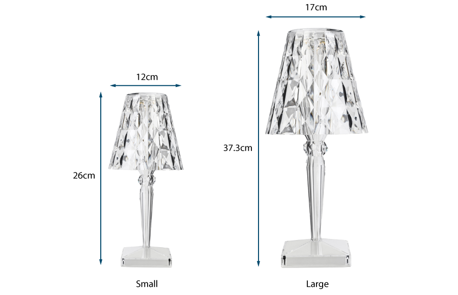 Battery LED Portable Table Lamp Large Battery LED Portable Table Lamp Large