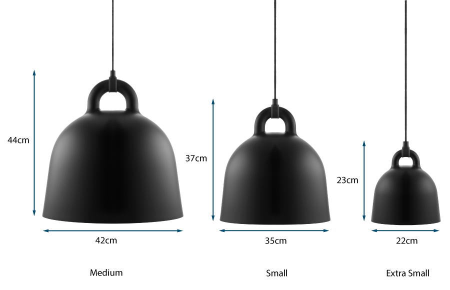 Bell Pendant Light Black Bell Pendant Light Black