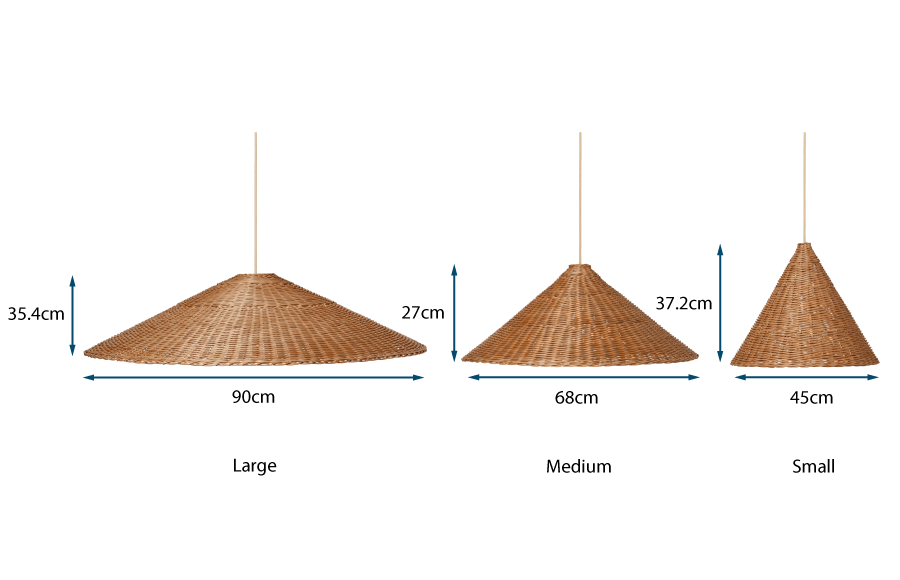 Dou Rattan Lampshade Dou Rattan Lampshade