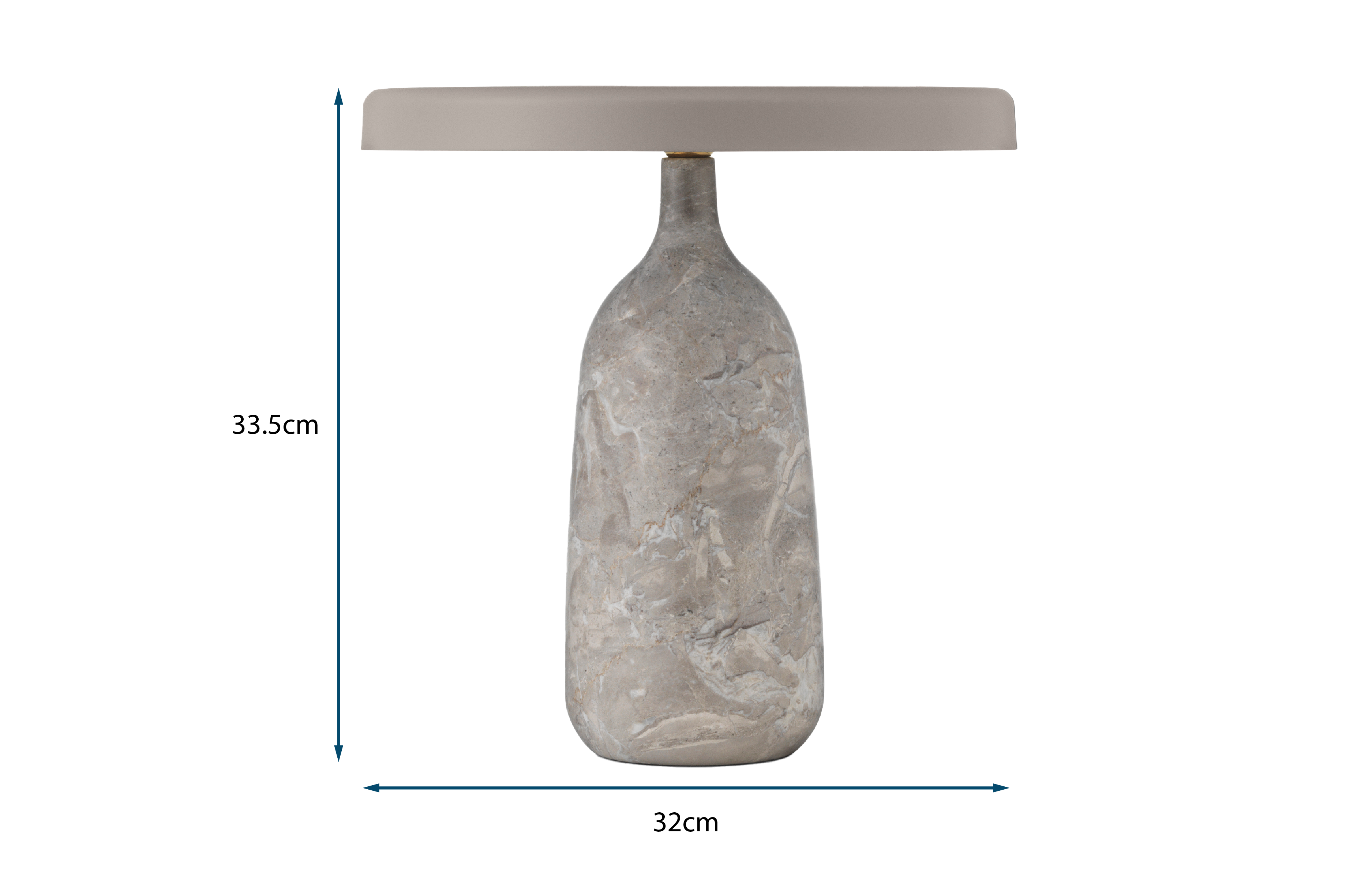 Eddy LED Table Lamp Grey Eddy LED Table Lamp Grey