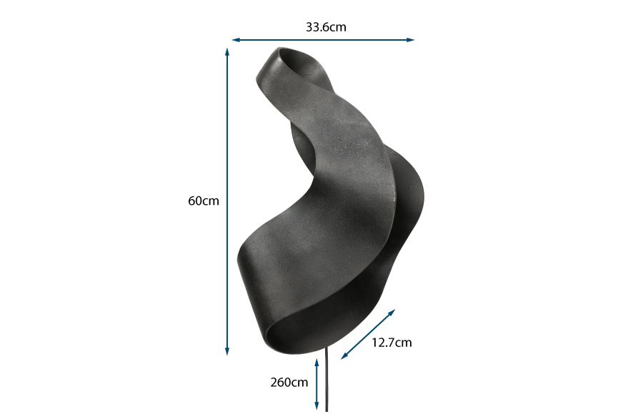 Oyster Wall Lamp Black Oyster Wall Lamp Black