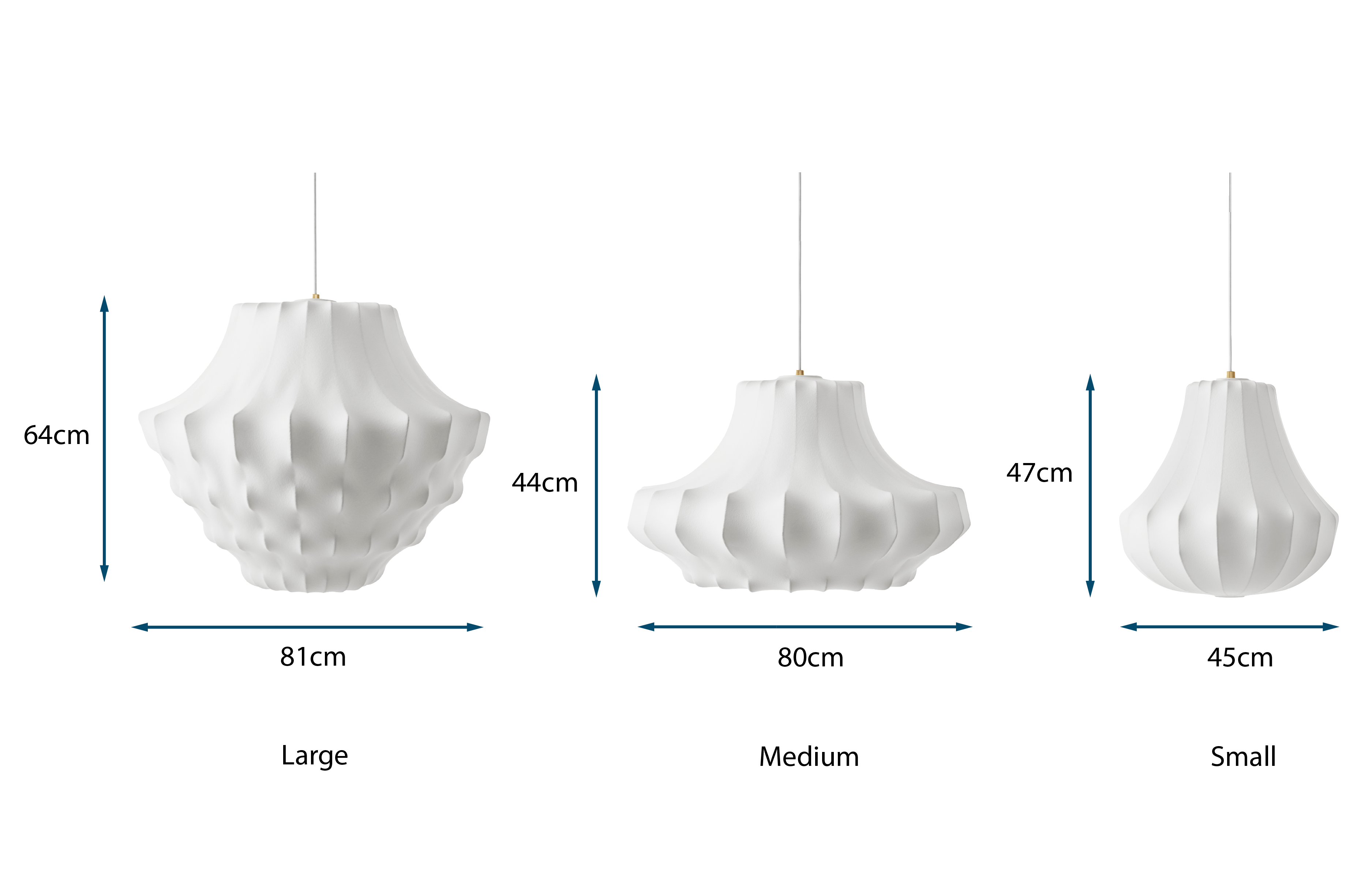 Phantom Pendant Light White