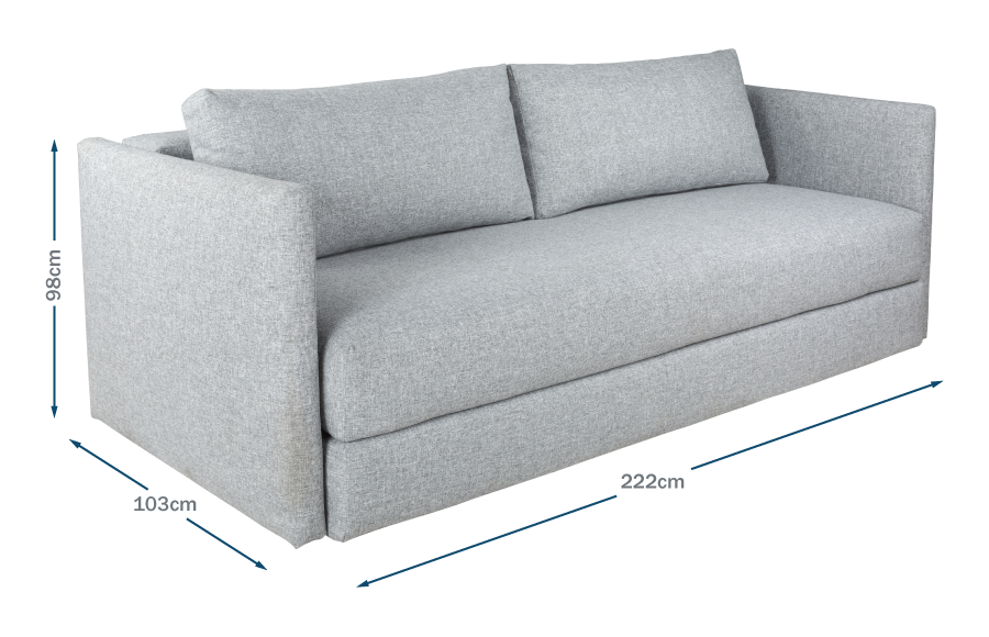 Oswald Sofa Bed Technical