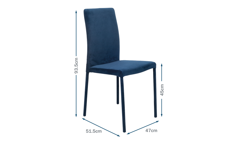 Bronte Pair of Dining Chairs Bronte Pair of Dining Chairs