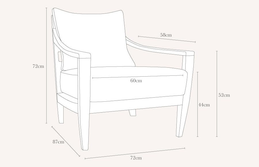 De La Espada Low Lounge Chair | HEAL’S