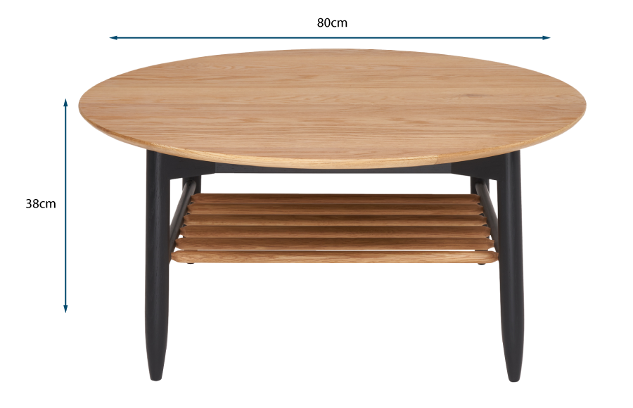 Monza Round Coffee Table