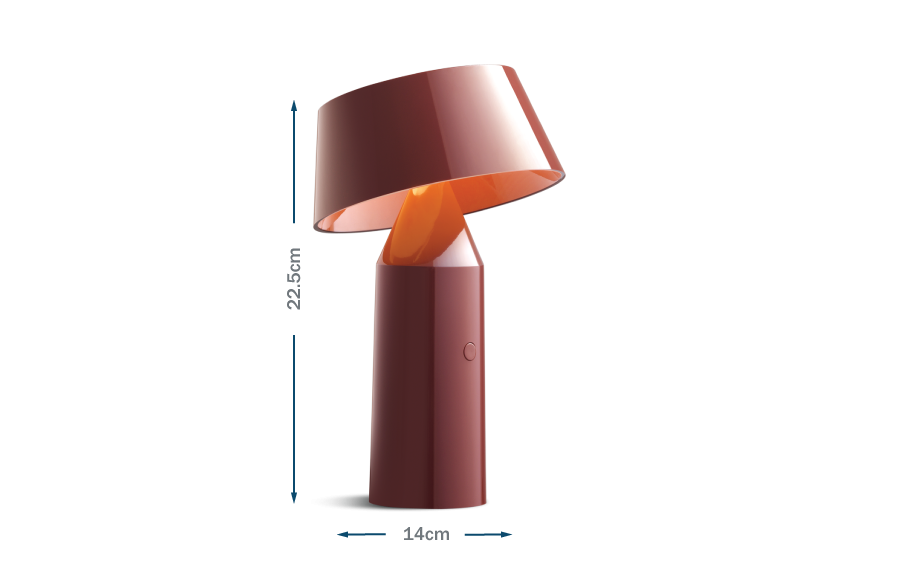 Bicoca Table Lamp Red Wine