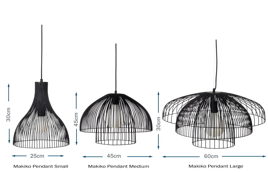Makiko pendants Makiko pendants