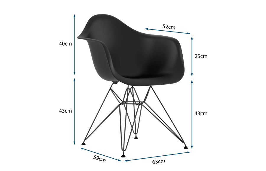 Eames sales dar chair