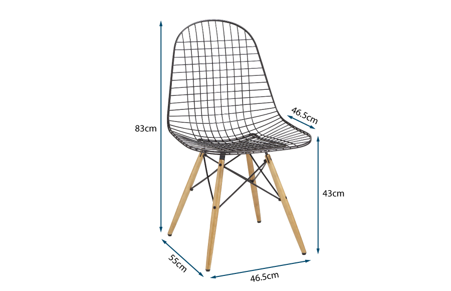 Eames Wire Chair DKW